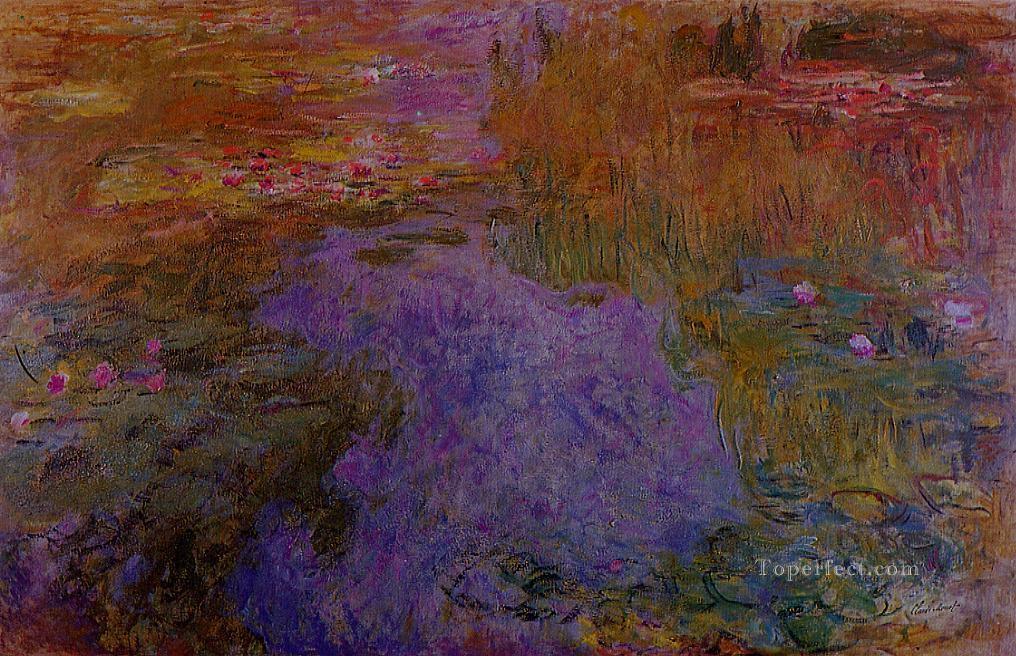 The Water Lily Pond III Claude Monet Impressionism Flowers Oil Paintings
